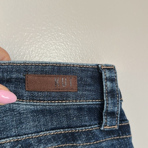 KUT from the Kloth Dark Wash Straight Leg Jeans - Picture 6 of 6